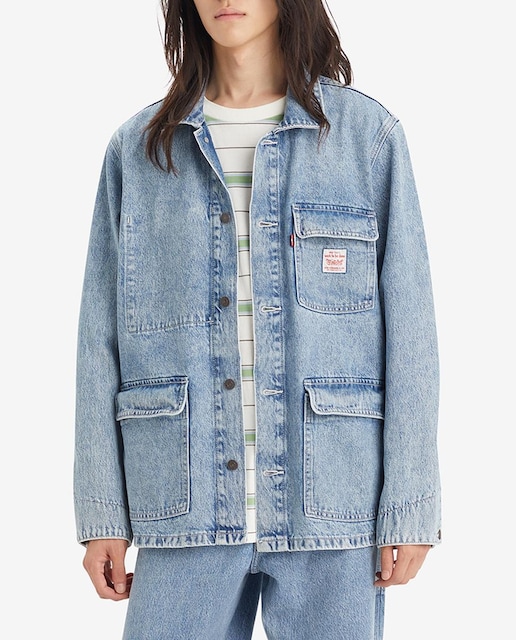 Imagen 0 de Chaqueta vaquera de hombre relaxed de algodón