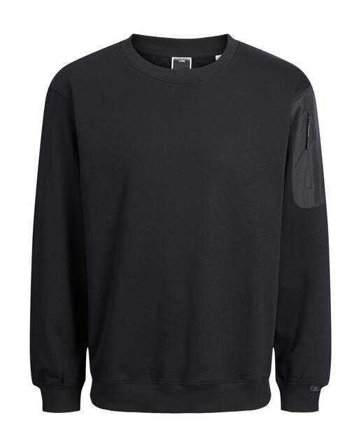 Sudadera crew neck de manga larga de hombre