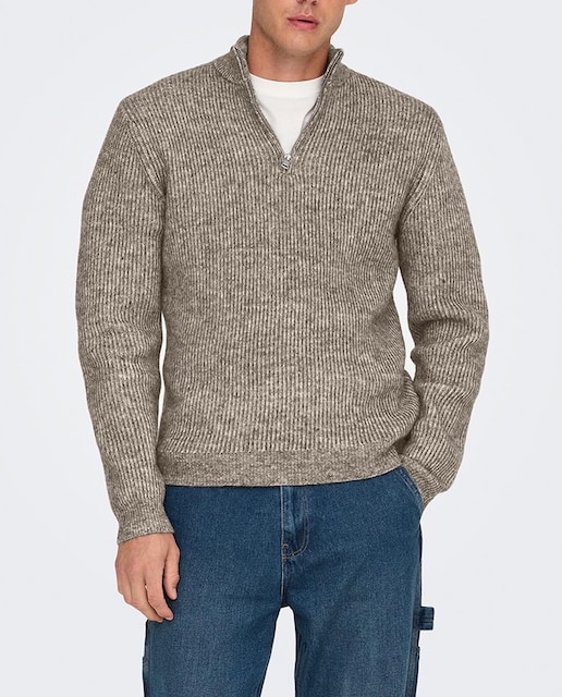 Imagen 0 de Jersey de punto de hombre regular fit