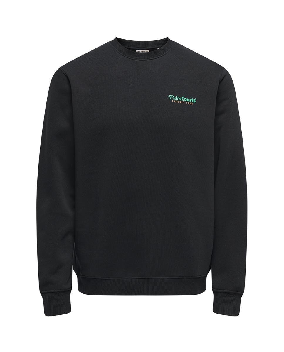 Imagen 0 de Sudadera de hombre regular fit 100% algodón