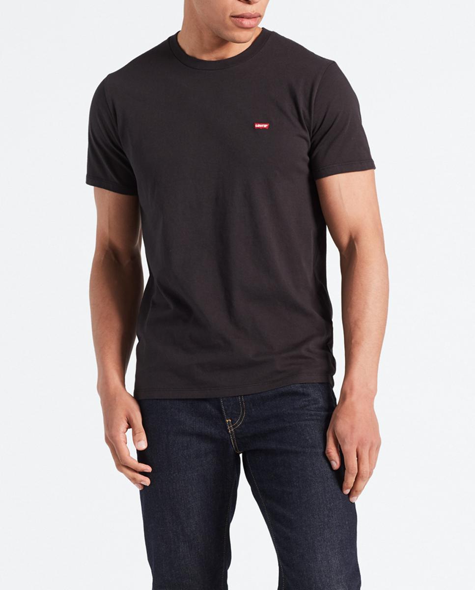 Imagen 0 de Camiseta de hombre Levi´s negra de manga corta