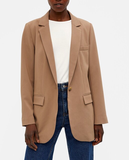Imagen 0 de Blazer de mujer recta con botón
