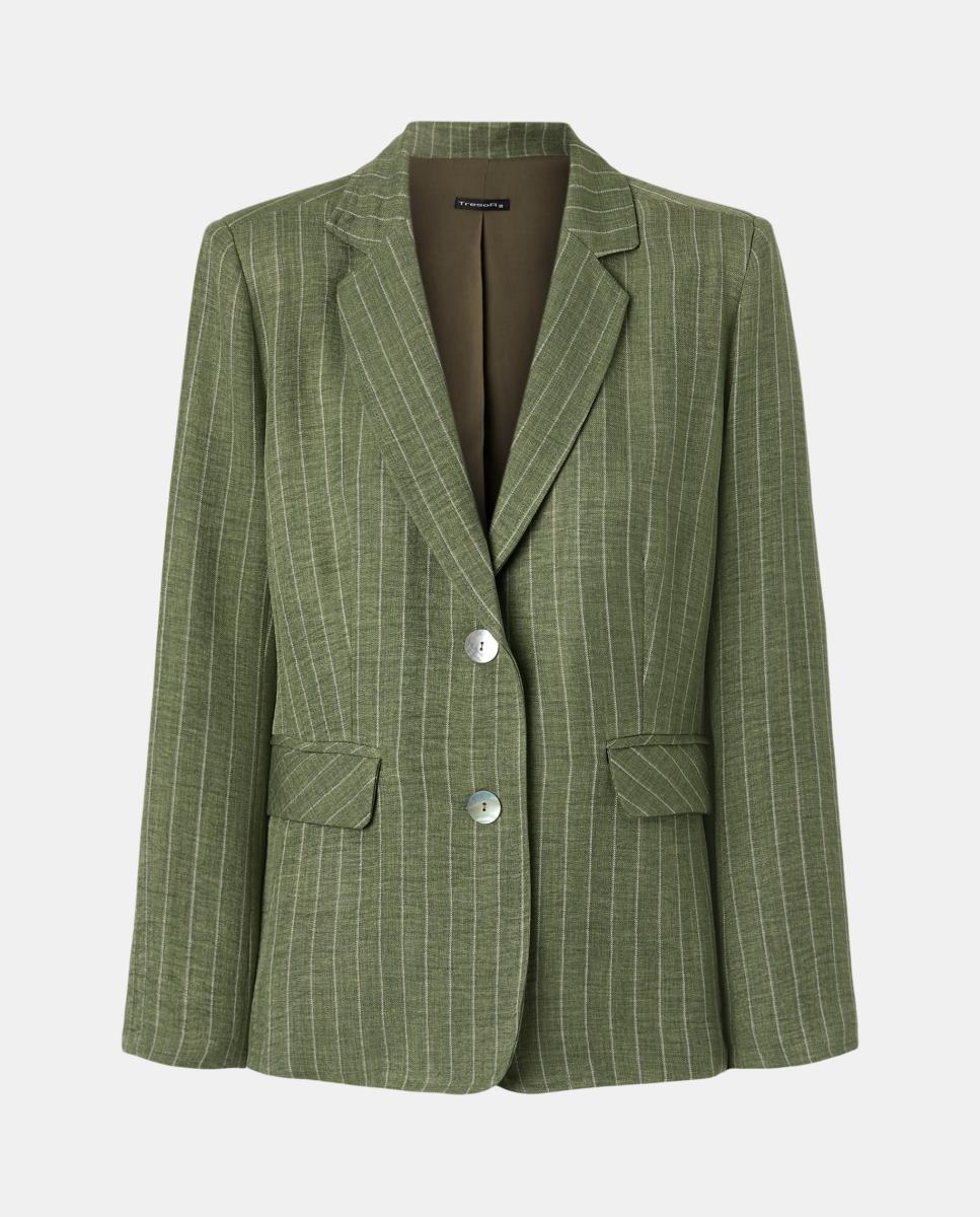 Imagen 0 de Chaqueta de mujer rayas