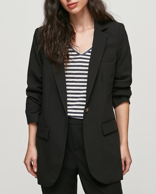 Imagen 0 de Blazer de mujer recta con botón