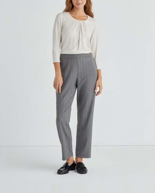 Imagen 0 de Pantalon de mujer liso bordado