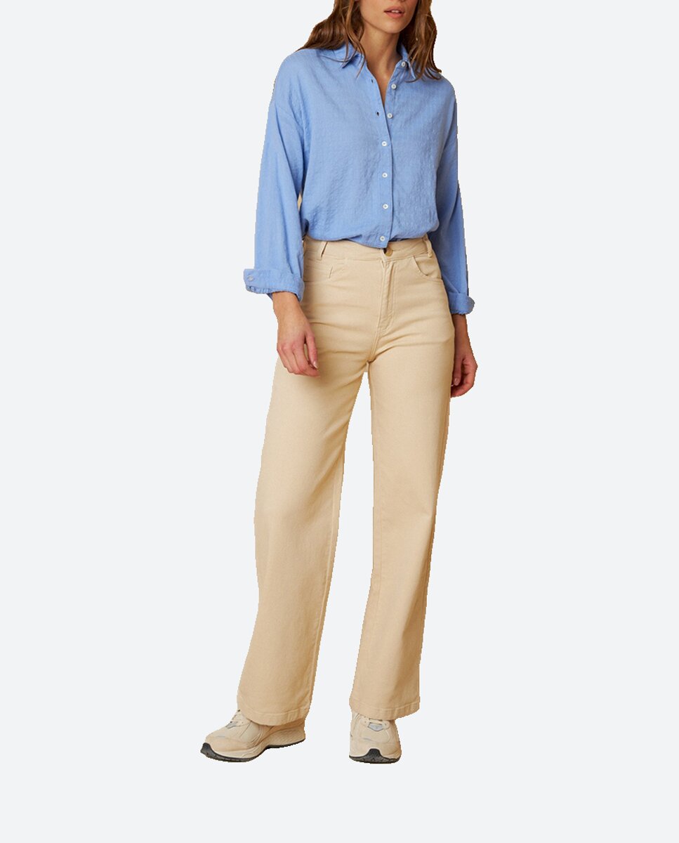 Imagen 0 de Pantalón de mujer largo wide leg