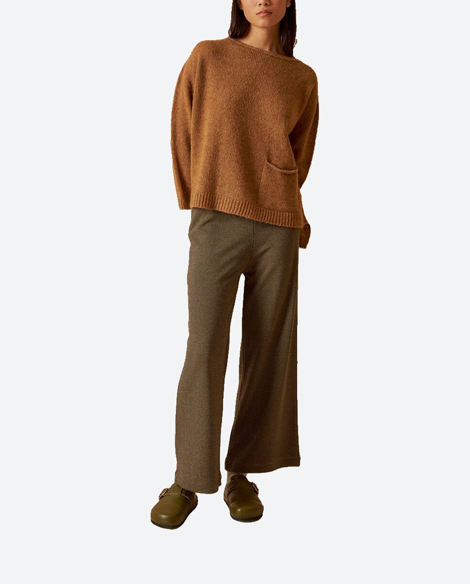 Imagen 0 de Pantalón de mujer largo de punto roma