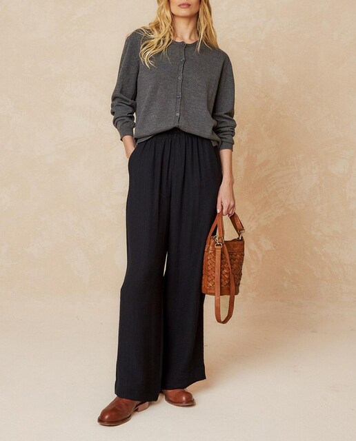 Imagen 0 de Pantalón de mujer largo talle medio alto