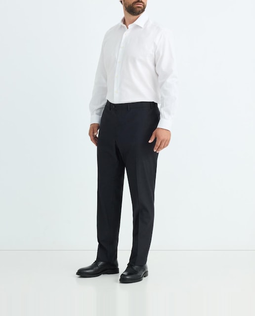 Imagen 0 de Pantalón vestir regular con cintura extensible de hombre tallas grandes