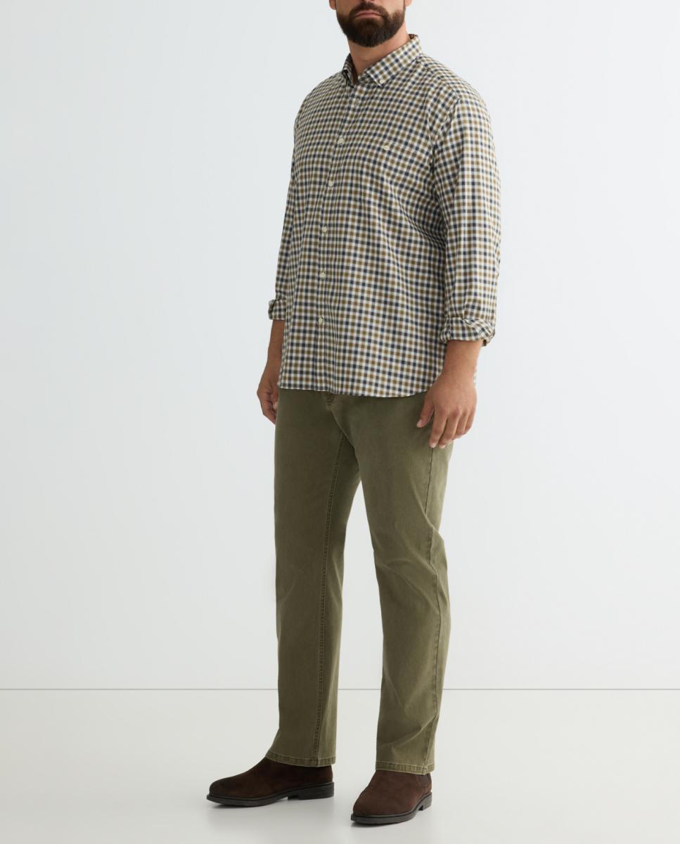 Imagen 0 de Pantalon hombre de cinco bolsillos sport regular algodón elastómero