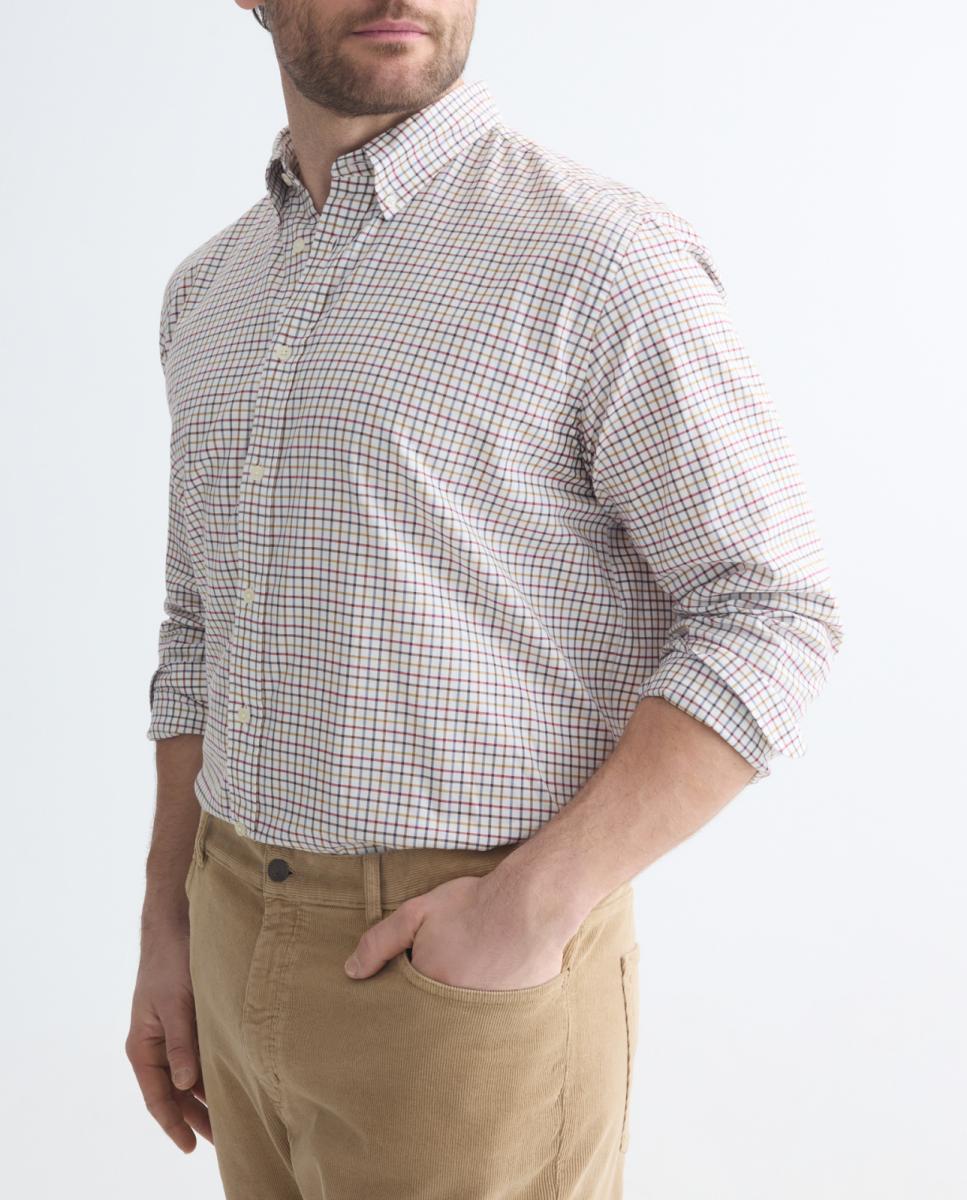Imagen 0 de Camisa sport con manga larga  de hombre tallas grandes