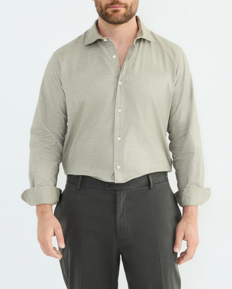 Imagen 0 de Camisa sport hombre franela manga larga tallas grandes