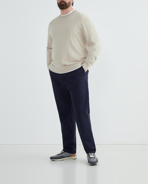 Imagen 0 de Jersey cuello redondo básico hombre tallas grandes