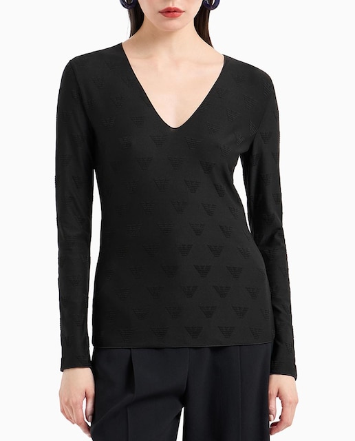 Imagen 0 de Camiseta de mujer de manga larga multiáguilas