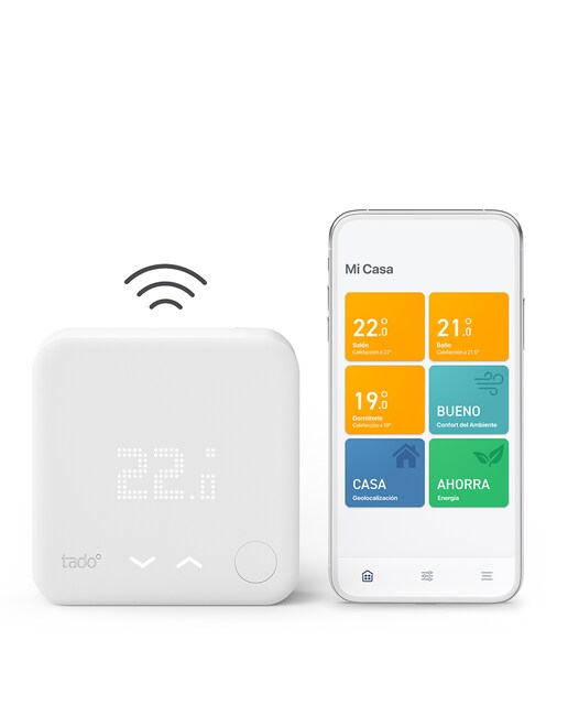 Imagen 0 de Tado kit inicio termostato inteligente inalámbrico y bridge para internet V3+
