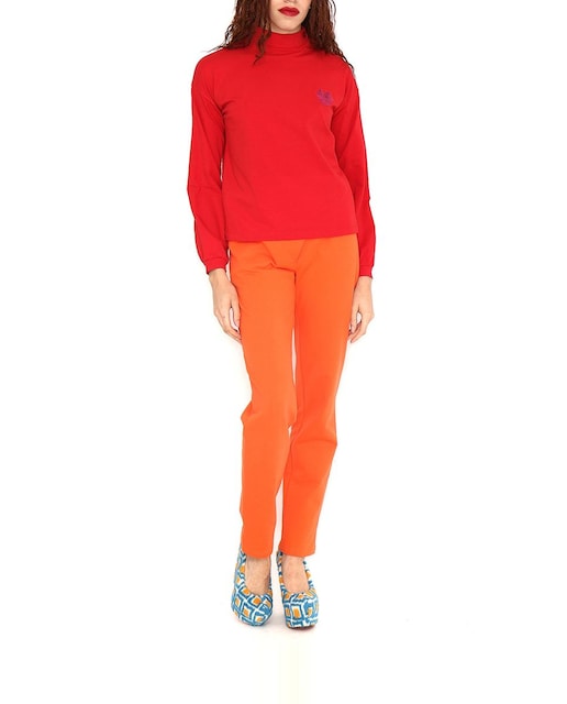 Imagen 0 de Camiseta de mujer cuello perkins beso