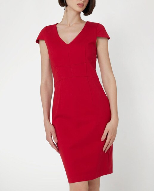 Imagen 0 de Vestido corto de  manga corta