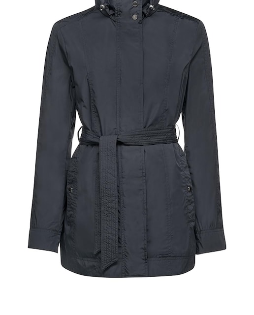 Imagen 0 de Chaqueta larga de mujer con capucha desmontable