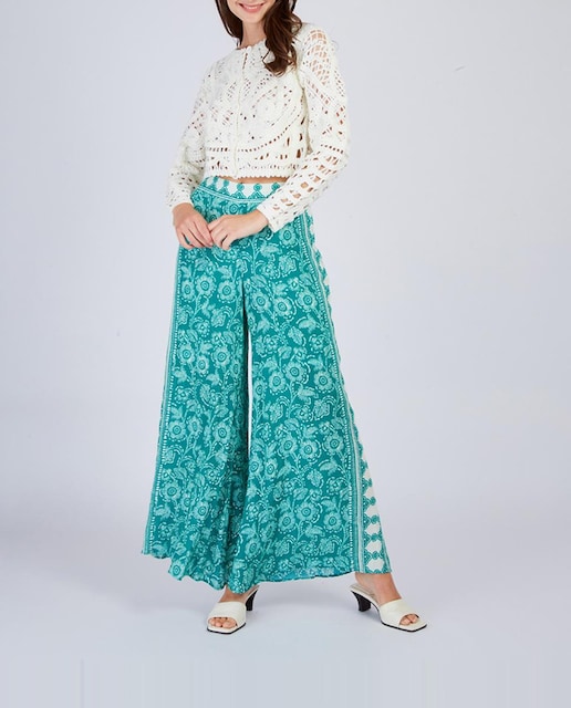 Imagen 0 de Pantalón de mujer largo ancho