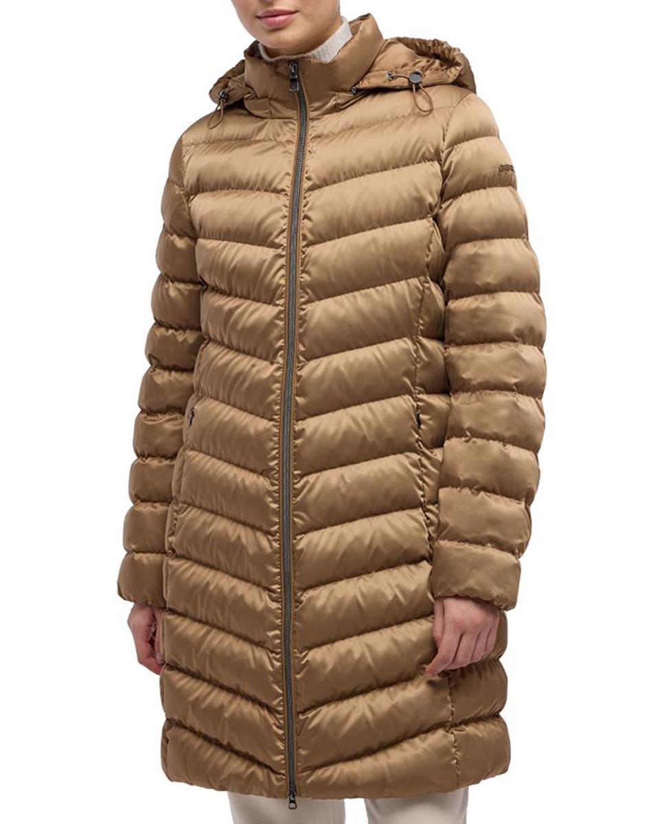 Imagen 0 de Chaqueta larga de mujer con capucha desmontable
