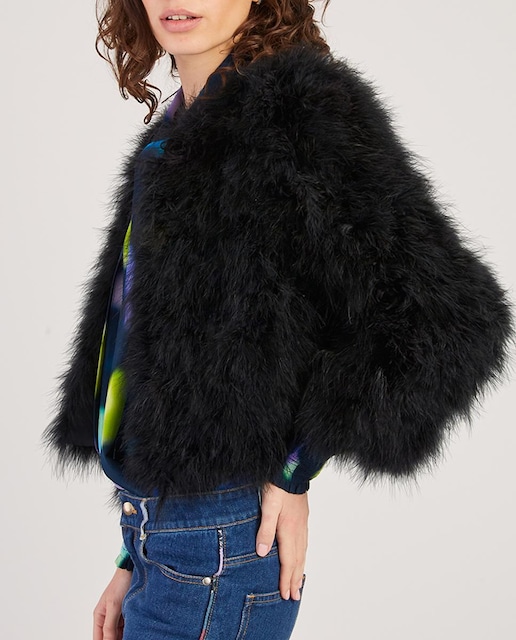 Imagen 0 de Chaqueta de mujer de pluma