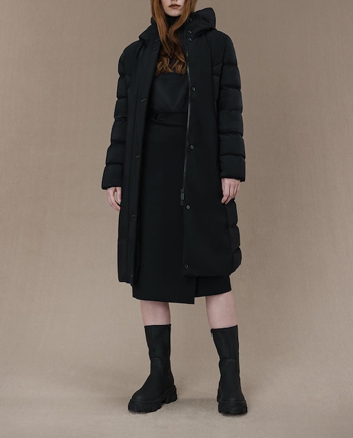 Imagen 0 de Parka gruesa de mujer híbrida con capucha