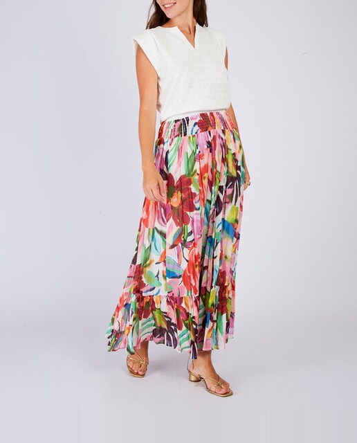 Imagen 0 de Falda de mujer larga relajada