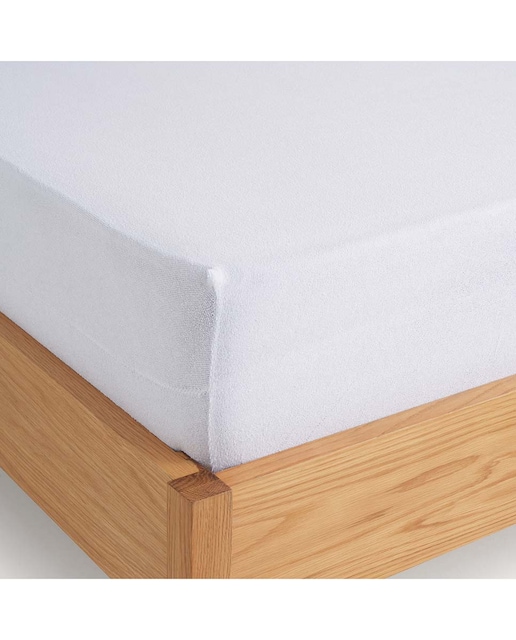 Imagen 0 de Funda de colchón Rizo Elástico Algodón Blanco El Corte Inglés