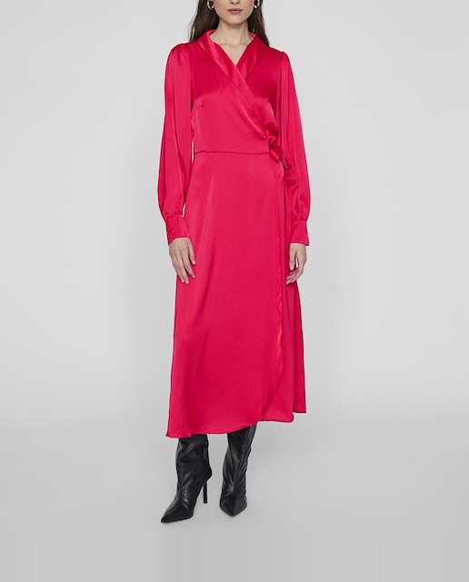 Imagen 0 de Vestido largo satinado