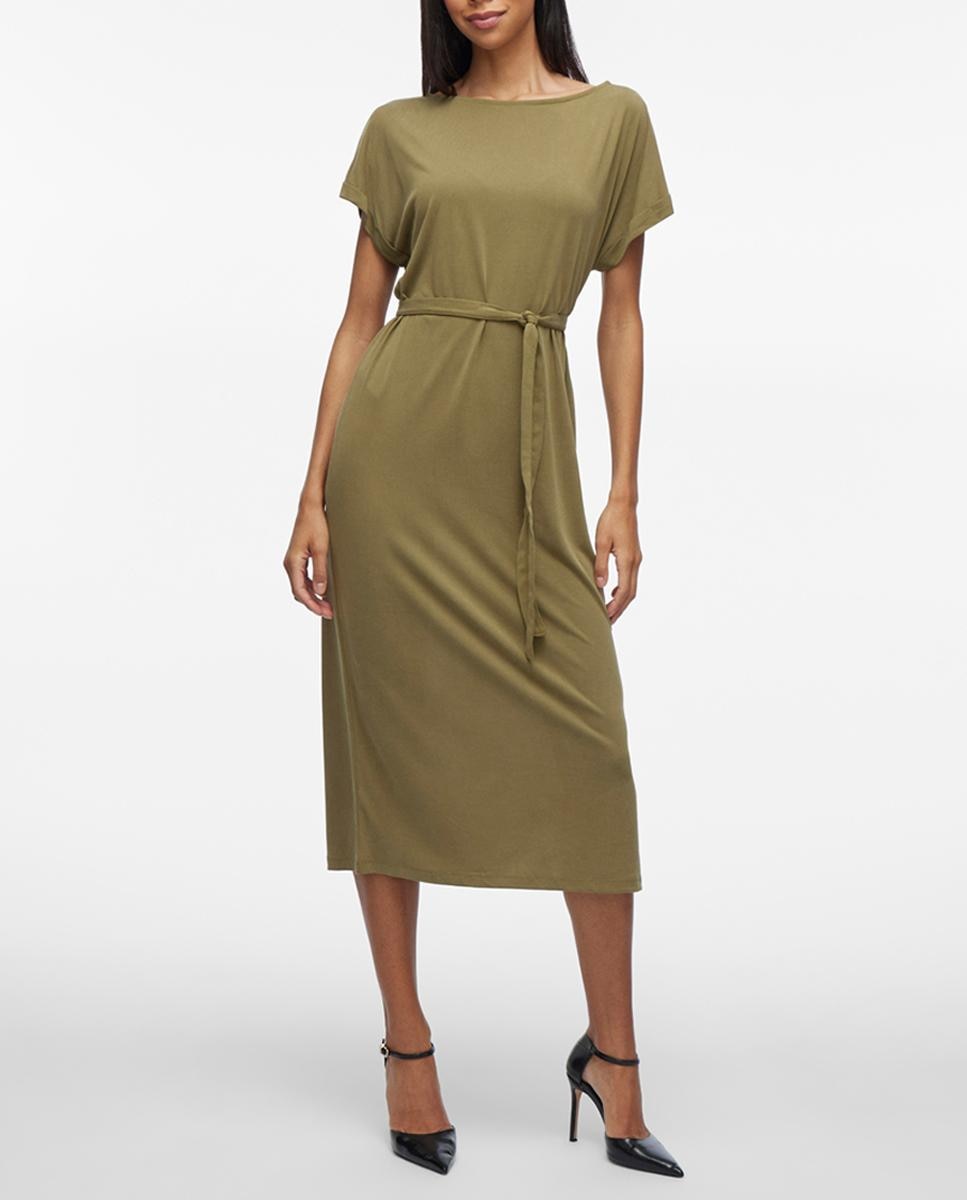Imagen 0 de Vestido midi de manga corta