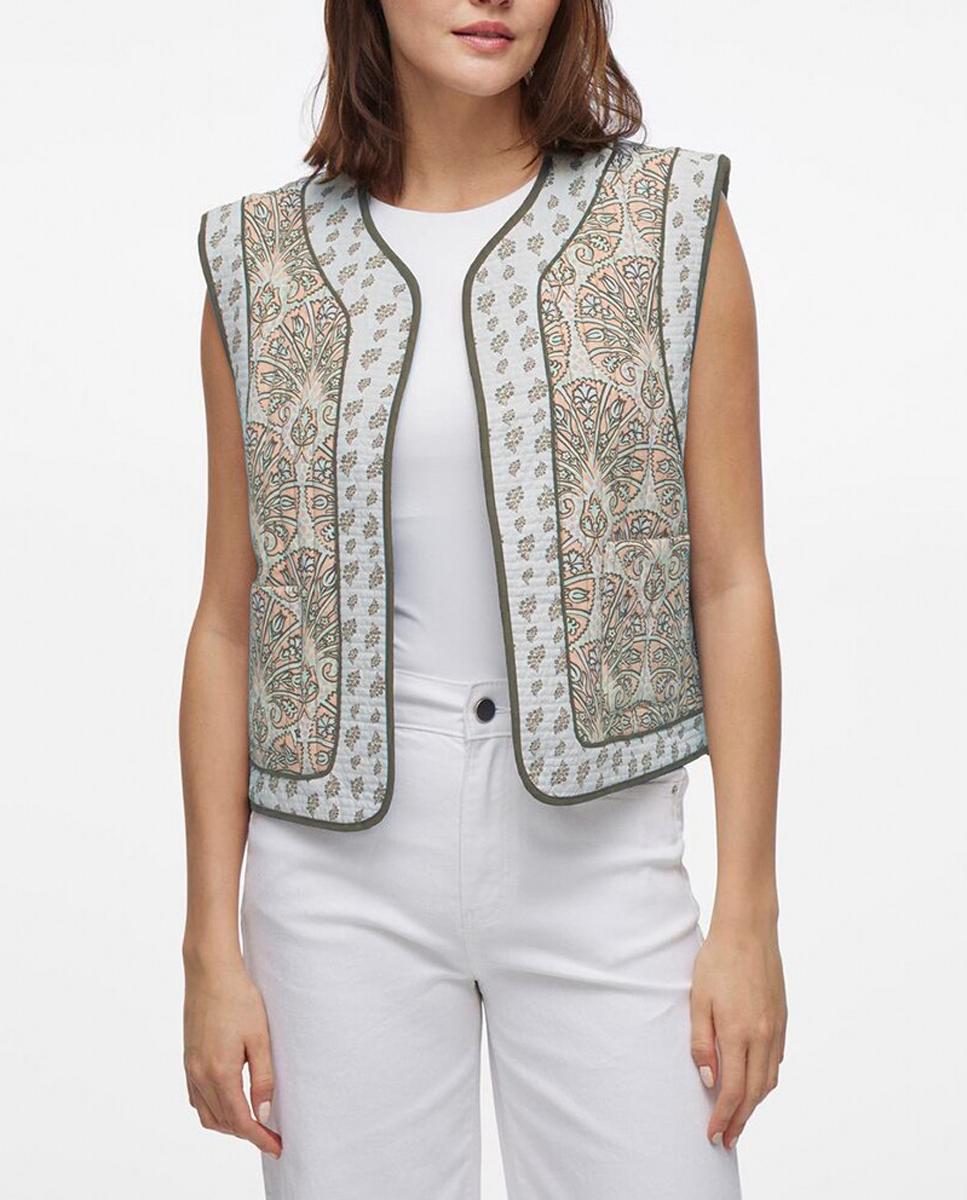 Imagen 0 de Chaleco de mujer estampado