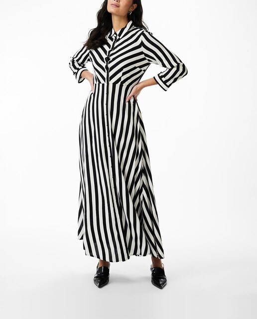 Imagen 0 de Vestido largo de mujer camisero.