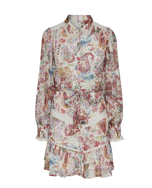 Imagen 0 de Vestido corto bordado