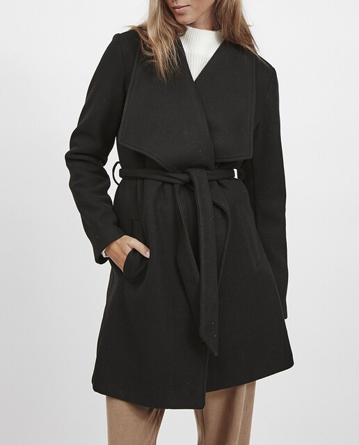 Imagen 0 de Abrigo de mujer con solapa