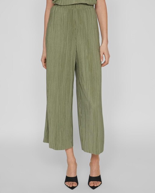 Imagen 0 de Pantalón tipo culotte plisado