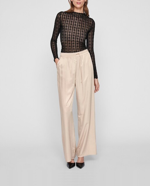 Imagen 0 de Pantalón de mujer corte recto fluido