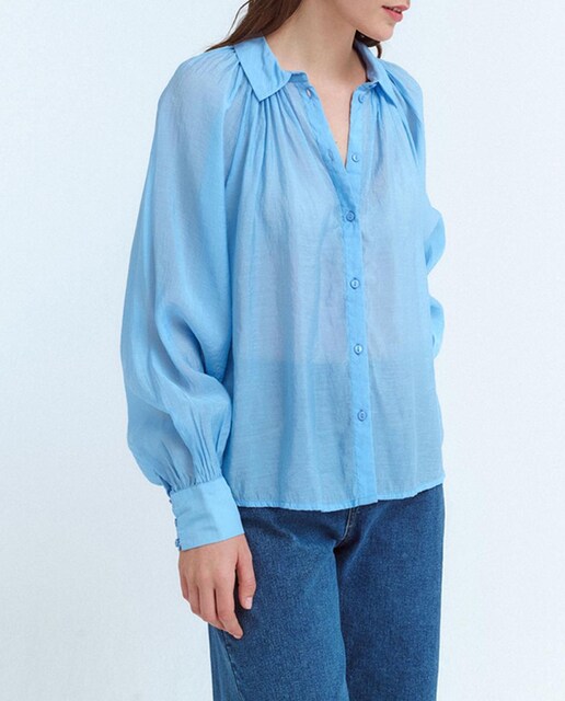 Imagen 0 de Camisa de mujer manga larga
