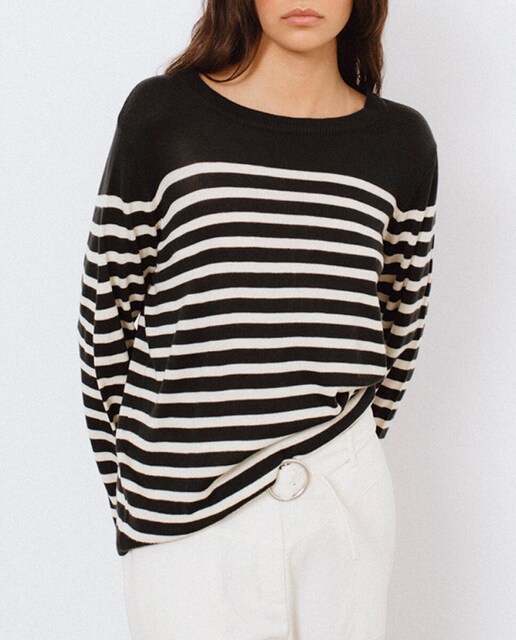 Imagen 0 de Jersey de mujer cuello redondo