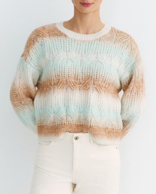 Imagen 0 de Jersey de mujer cuello redondo