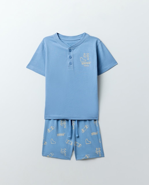 Imagen 0 de Pijama cuello panadero