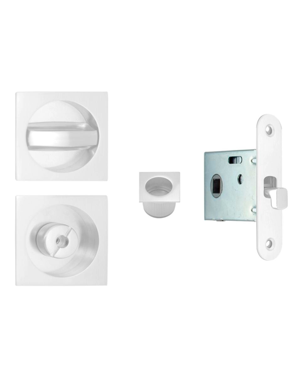 Imagen 0 de Kit Puertas Correderas Embutir Cuadrado  56 x 56 mm - 85 x 17 mm