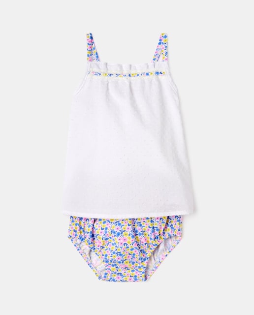 Imagen 0 de Conjunto de bebe baño con flores
