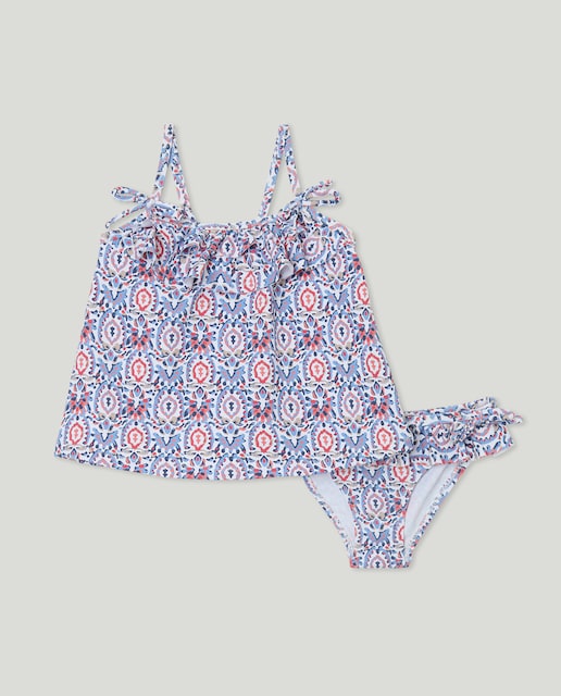 Imagen 0 de Conjunto con estampado geométrico de bebé niña