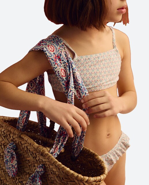 Imagen 0 de Bikini estampado de niña
