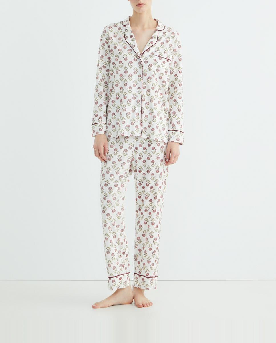 Imagen 0 de Pijama Mujer Punto Estampado
