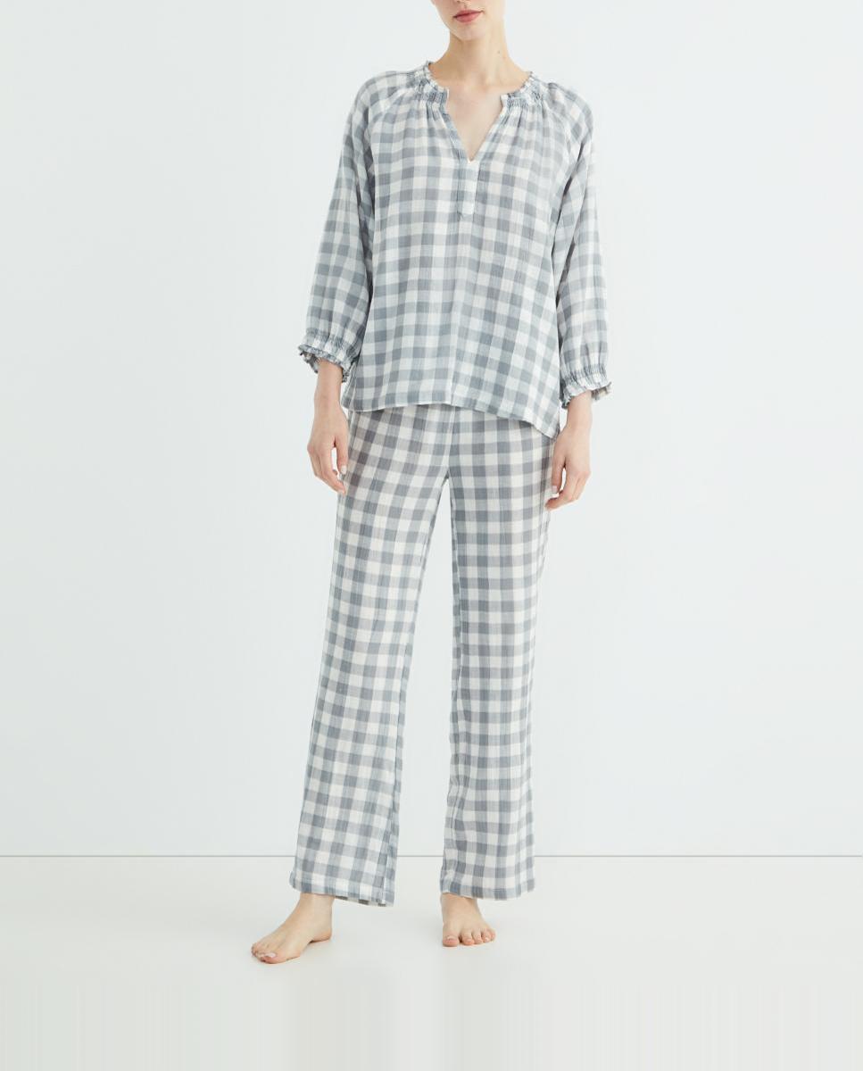 Imagen 0 de Pijama Mujer Algodón Doble Gasa