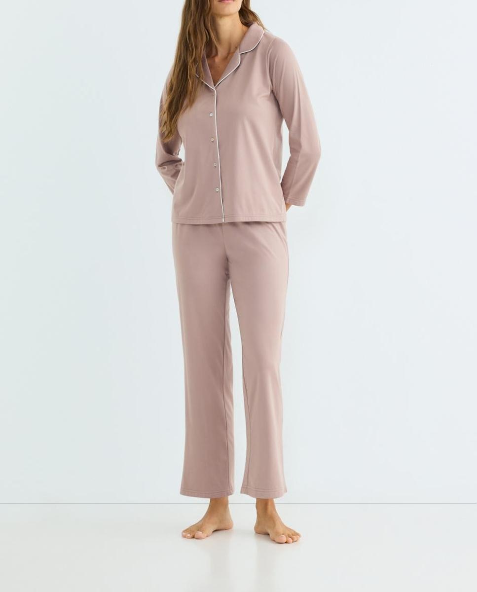 Imagen 0 de Pijama Mujer Micropolar Botones