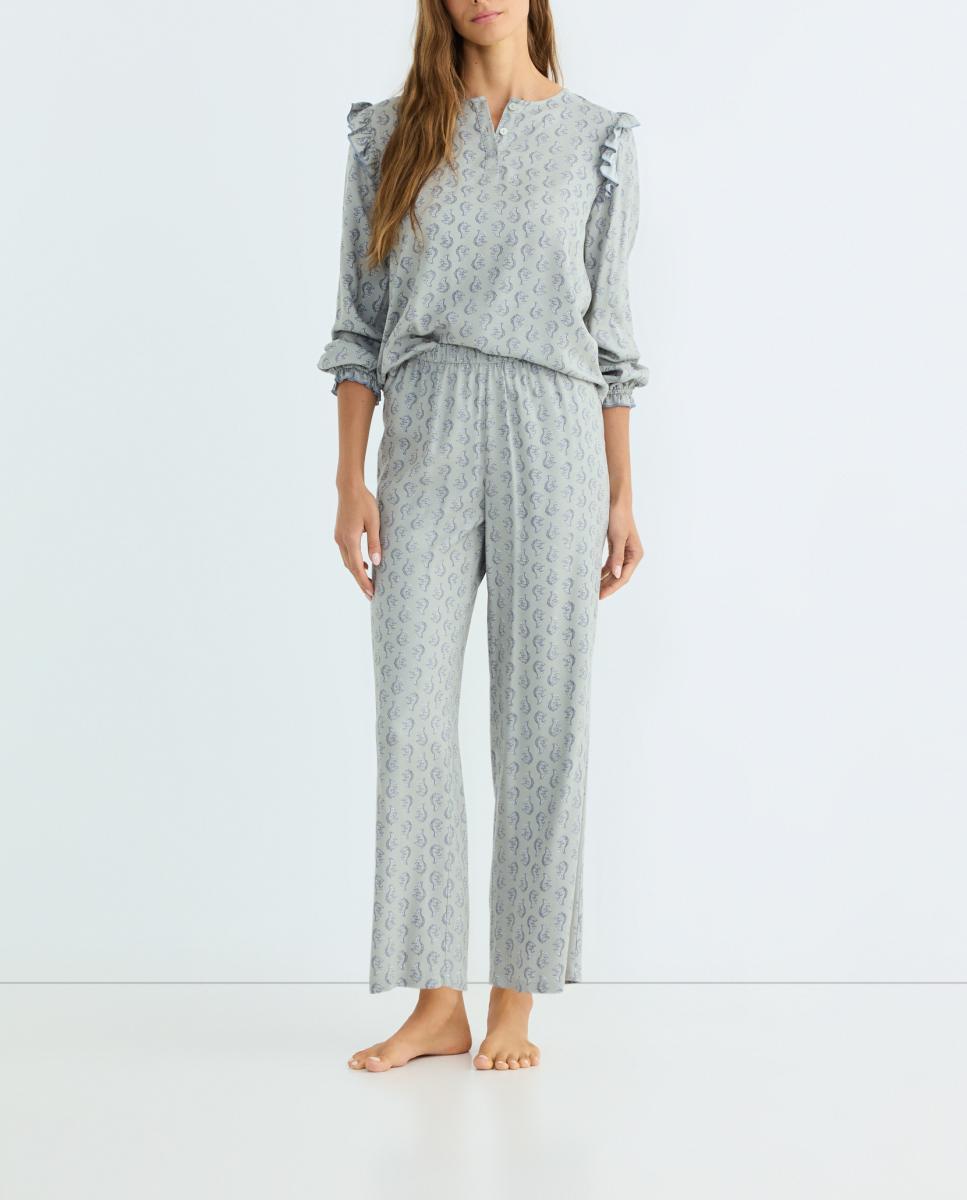 Imagen 0 de Pijama Mujer Dos Piezas Estampado