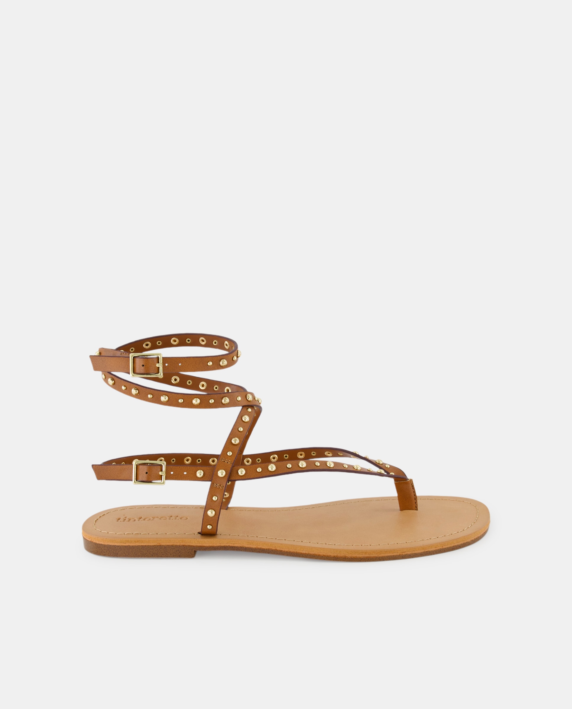 Imagen 0 de Sandalias planas de mujer tipo esclava