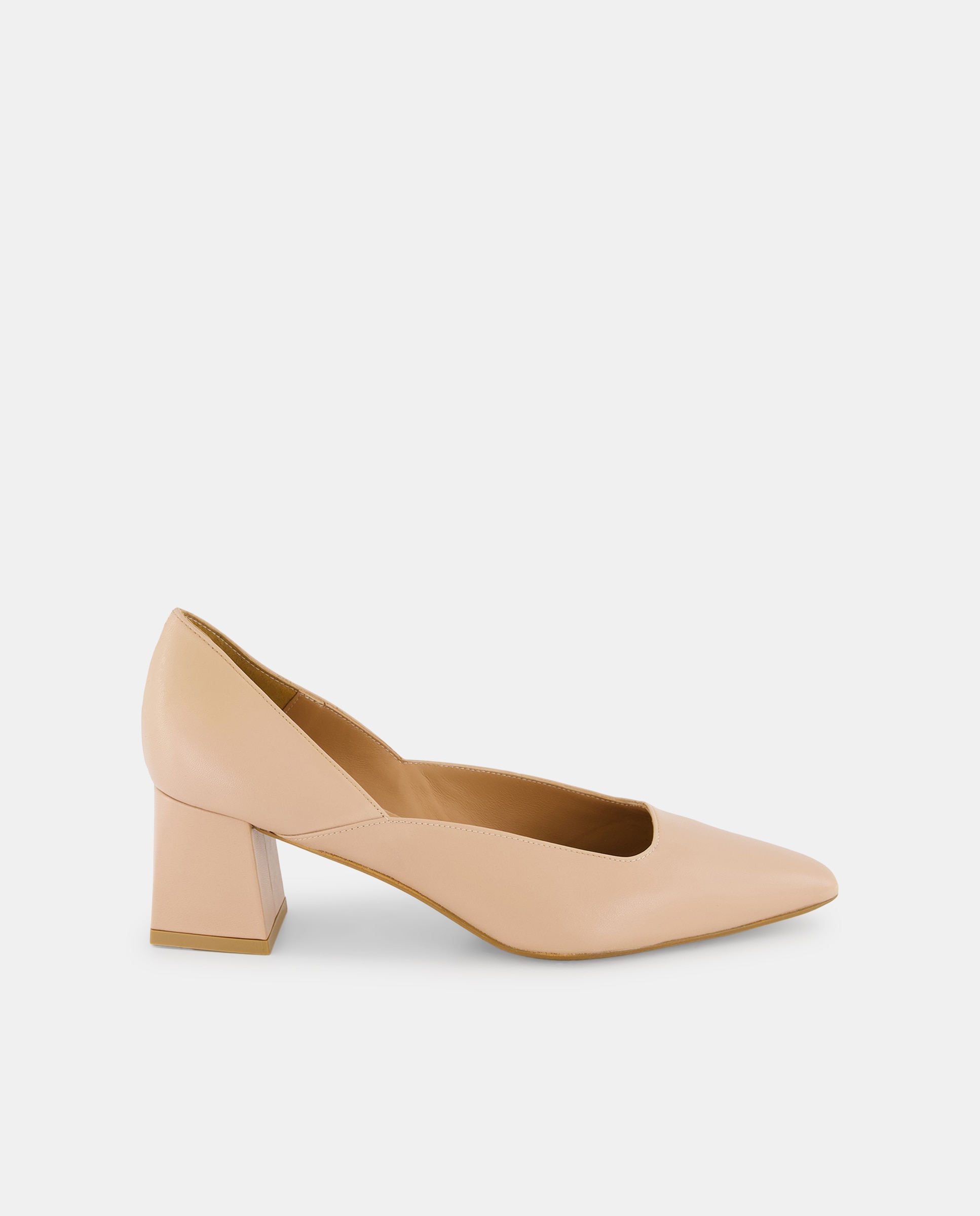 Imagen 0 de Zapatos de mujer con tacón de bloque y pico